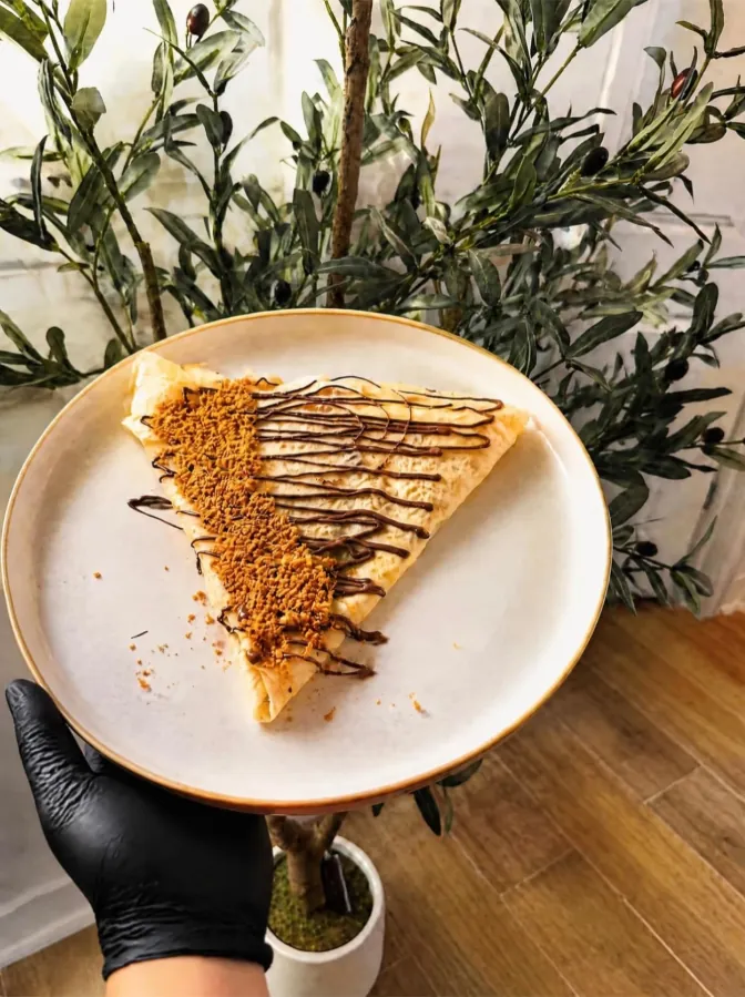 Crêpe Nutella-Biscoff