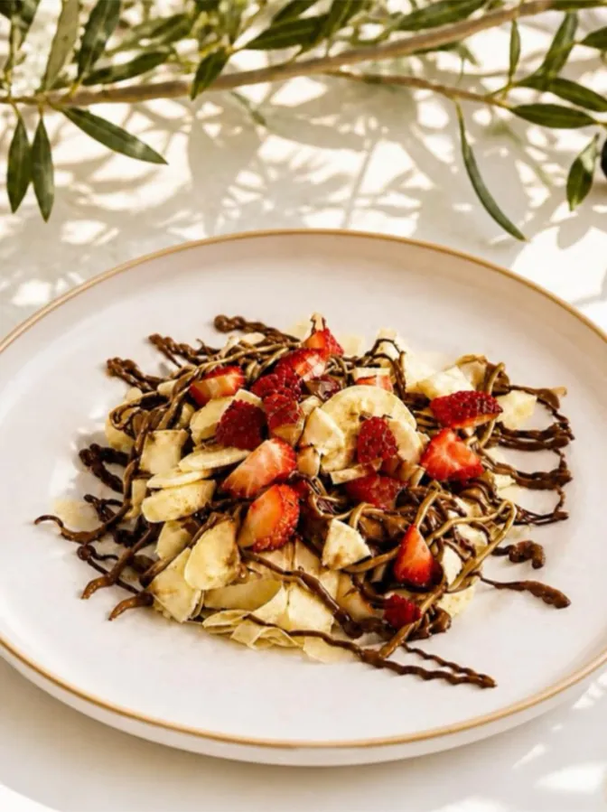 Crêpe tagliatelles