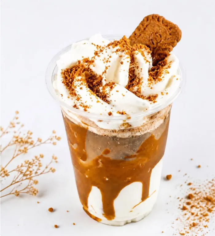 Latté glacé cookie butter